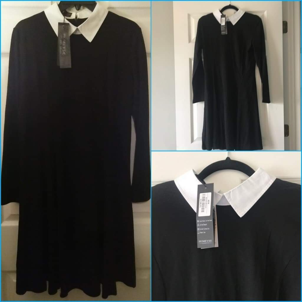 Peter pan collar dress